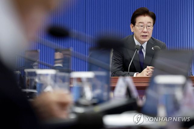 이재명 대통령, 수석보좌관회의 발언