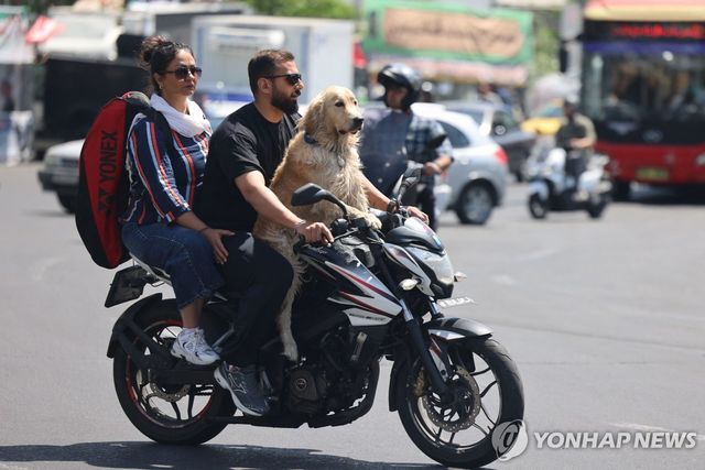 이란의 수도 테헤란 