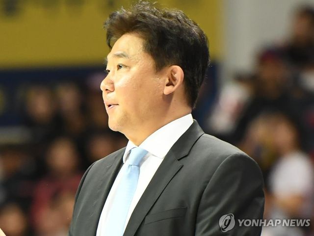 이정현과 김승기 감독