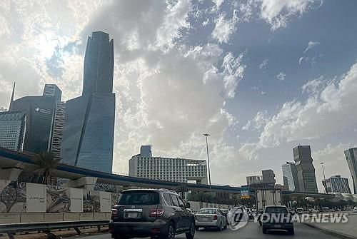 사우디아라비아 수도 리야드 시내