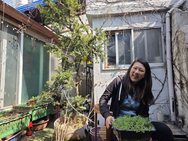 공덕동 '식물유치원' 원장 백수혜씨