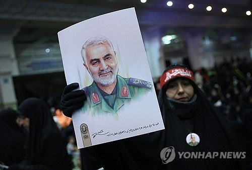 미군 공격에 사망한 가셈 솔레이마니 전 이슬람혁명수비대 사령관