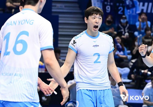 대한항공의 베테랑 세터 한선수