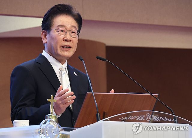 이재명 대통령, 부활절 축사