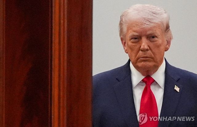 도널드 트럼프 미국 대통령