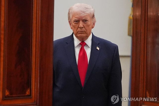 도널드 트럼프 미국 대통령