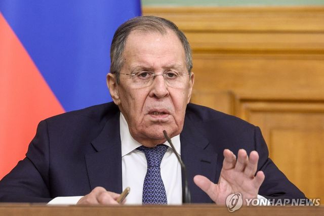 세르게이 라브로프 러시아 외무장관