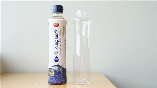 동원F&B, 플라스틱 줄인 액상 용기 개발 - 1