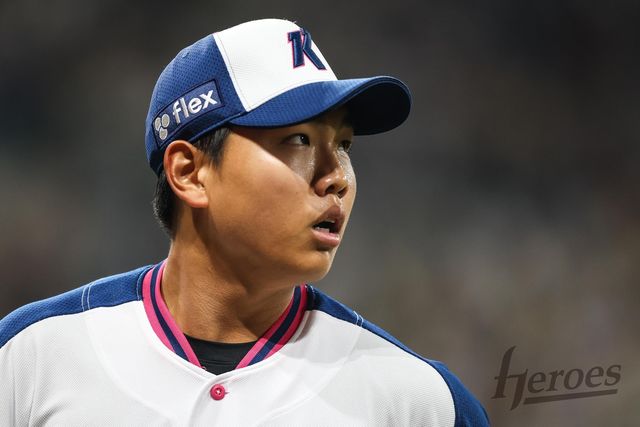 지난 4일 LG 트윈스전에 6회초 등판한 키움 히어로즈 박정훈