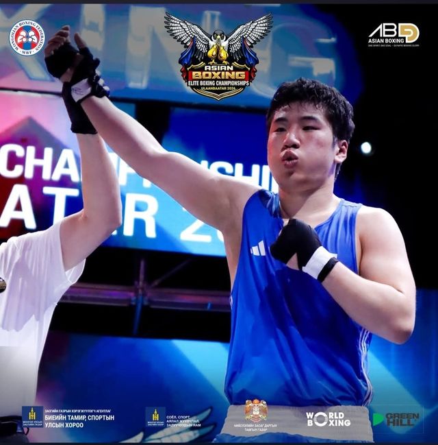 남자 중량급에서 메달을 확보한 김민성