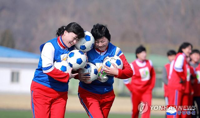 북한, '아시아축구연맹 여성축구의 날' 기념행사