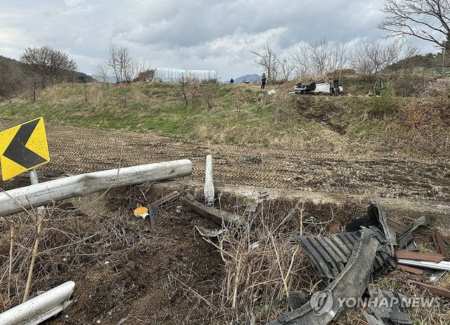 춘천 감정삼거리 교통사고 현장