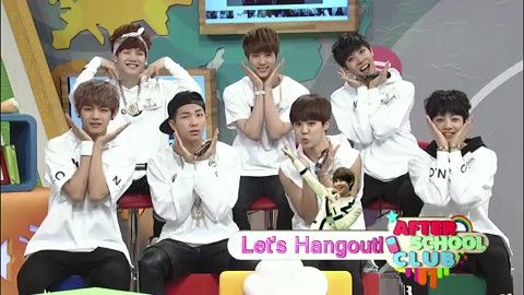 2013년 당시 아리랑TV에 출연한 BTS