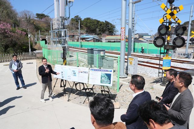 강릉∼삼척 고속화철도 현장 점검