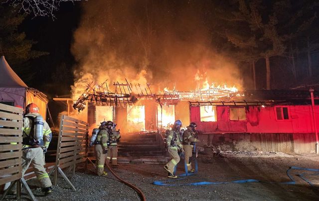 태백 사찰 화재