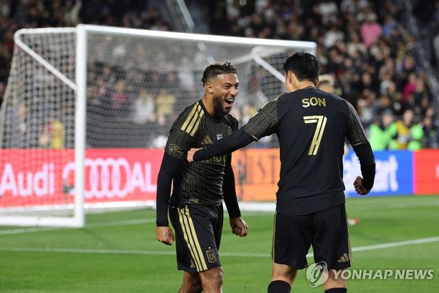 드니 부앙가와 손흥민