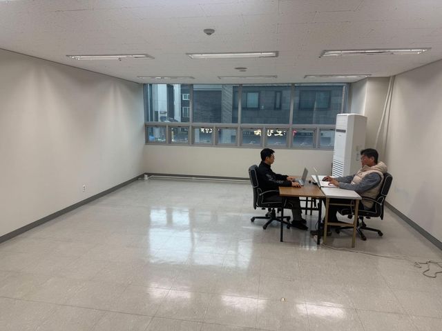 별도 공간에 배치된 KPGA 복직자들