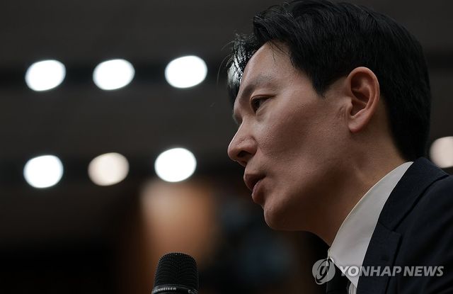'민주당의 공소취소·재판조작 진상규명 청문회' 답변하는 박상용 검사