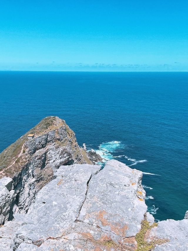 희망봉 끝에서 바라본 바다