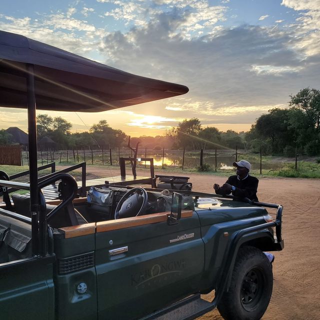 크루거 국립공원의 지프차