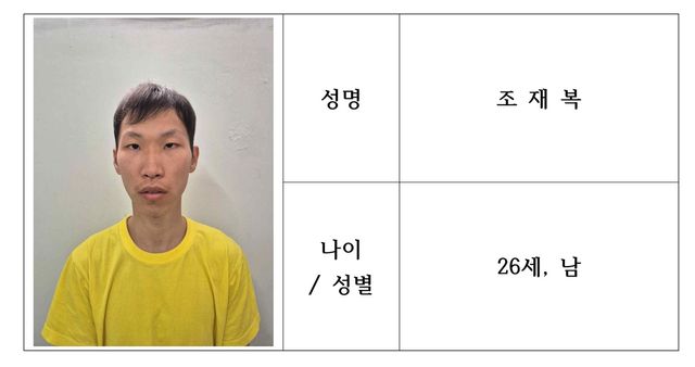 대구 '캐리어 사건' 피의자 조재복 신상 공개