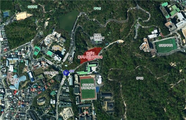 고려사이버대학교 건물 위치도