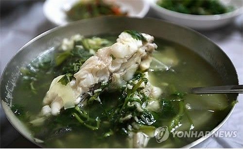 봄 도다리 쑥국