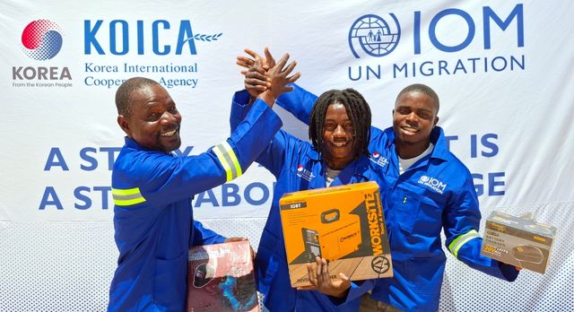 IOM-코이카 짐바브웨 프로젝트 기술 교육 참가자