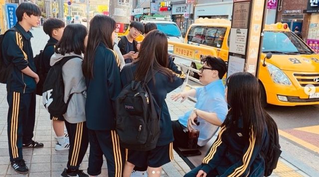 부산 북구 방문한 한동훈 전 대표