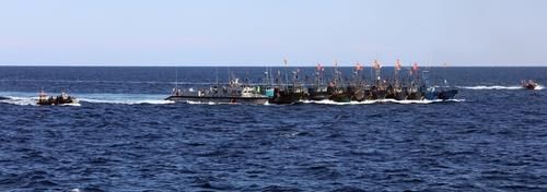 2024년 무리 짓는 연환계로 저항하는 중국어선들