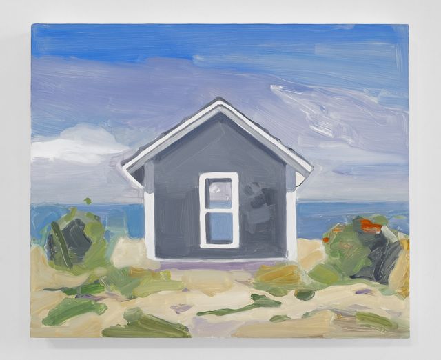 모린 갈라스 작 '비치 섀크, 도어'