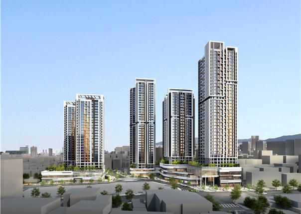 신대방삼거리역 역세권 활성화 사업 예상 조감도