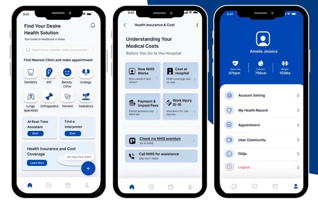 AI 기반 다국어 헬스케어 앱 '힐릭스'(HEALIX) 모바일 버전