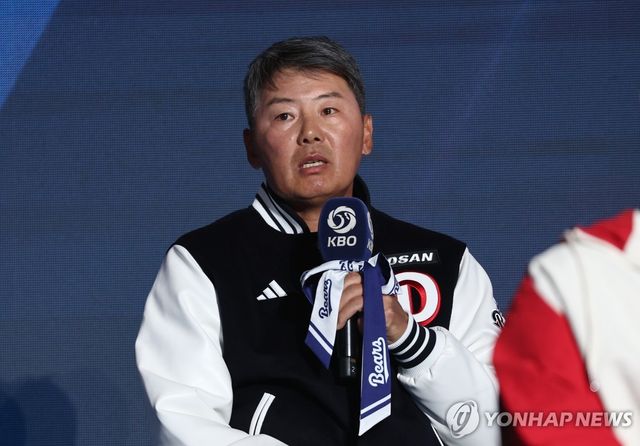 출사표 밝히는 두산 김원형 감독