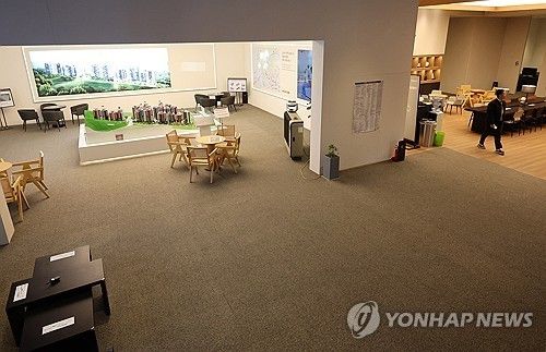 수도권 견본주택 이미지. 특정 사실과 관계 없음.[연합뉴스 자료사진]