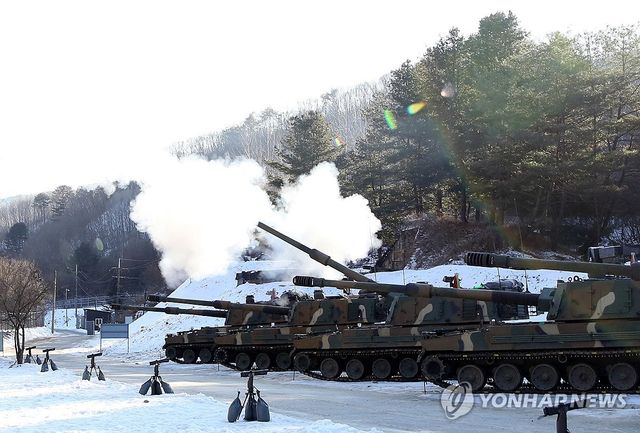 육군 제2포병여단, 신년 화력 전투태세 점검
