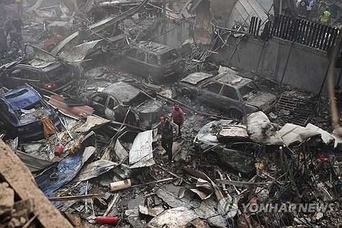 이스라엘 공습받은 레바논 수도 베이루트