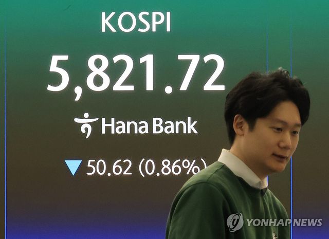 코스피 장 초반 하락