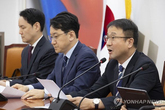 '전쟁 추경' 처리 강조 한병도 원내대표