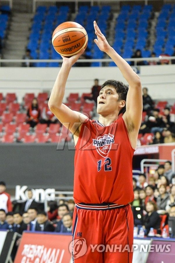 현대모비스 함지훈 슈팅 모습