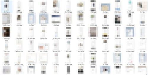 1천400명이 참여한 오픈채팅방에 공유된 약 300건의 경조사 자료 파일