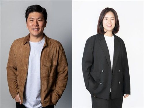 어메이즈 이승준 대표(왼쪽)와 이미경 감독