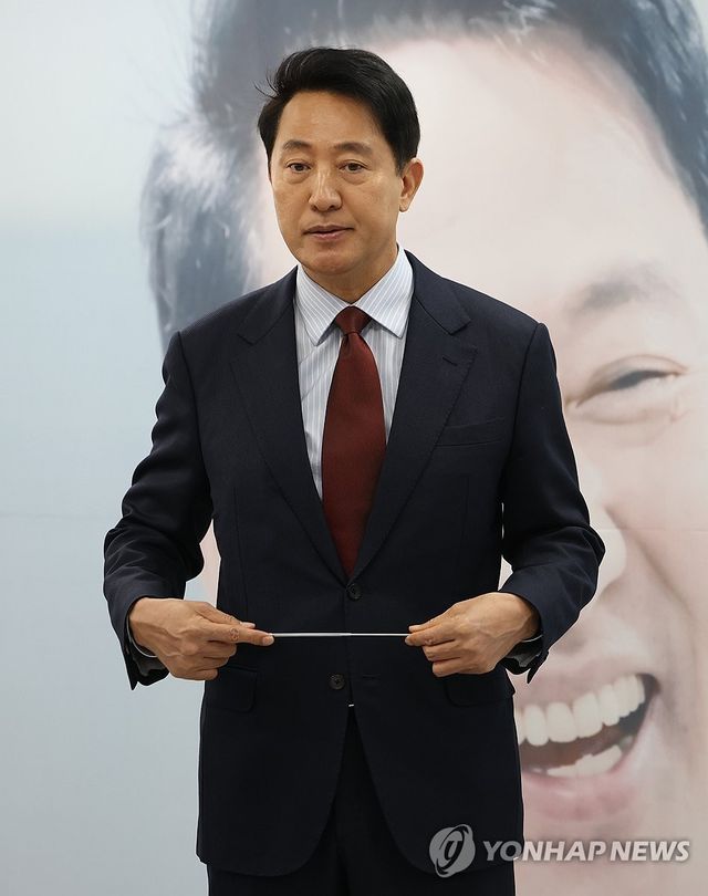 오세훈 후보, 교통공약 발표