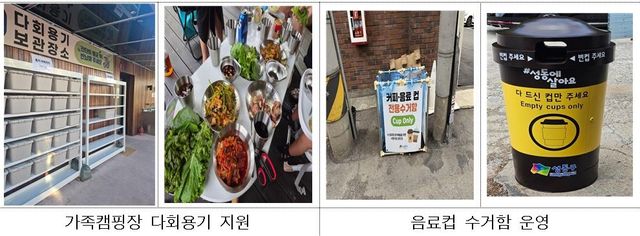 서울시 '생활폐기물 다이어트 천만시민 실천 프로젝트' 자치구 특화사업 예시