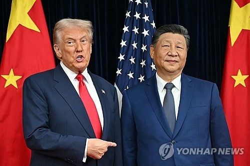 도널드 트럼프 미 대통령(좌)과 시진핑 중국 국가주석