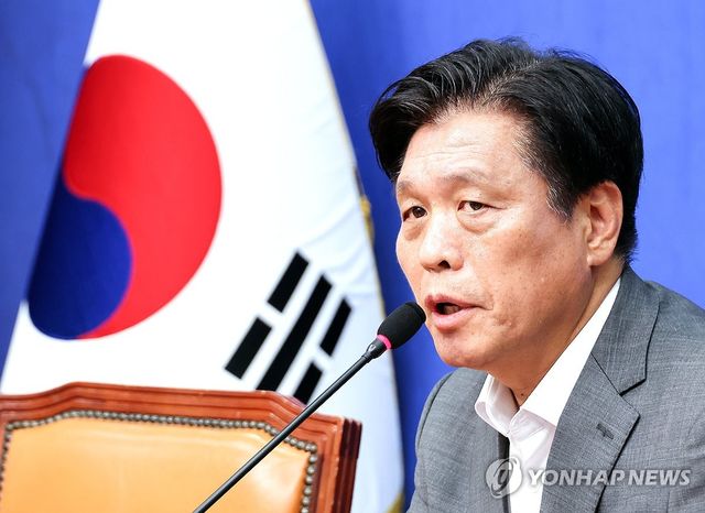 조승래 총괄선대본부장 기자 간담회