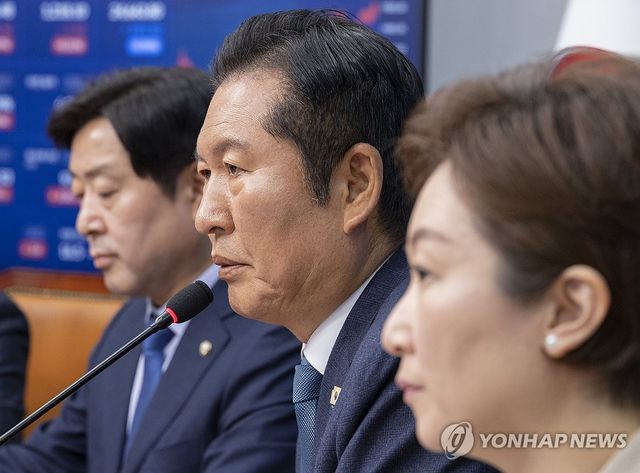 정청래 대표, 최고위원회의에서 발언