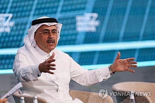 사우디 아람코의 아민 나세르 최고경영자