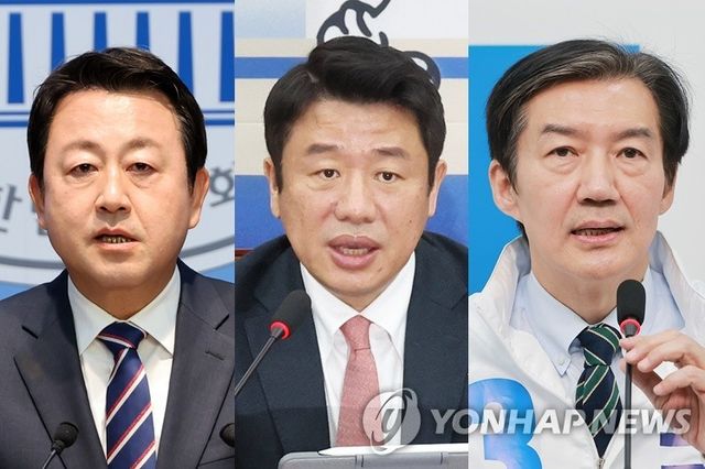 경기 평택을 출마하는 김용남·유의동·조국