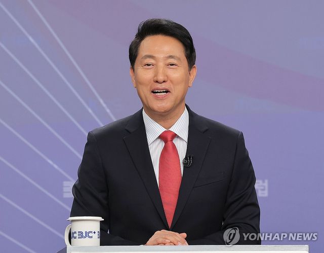오세훈 서울시장 후보, 방송기자클럽 초청 토론회